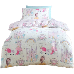 Dunelm Princess Duvet Cover & Pillowcase Set 47.2x59.1"