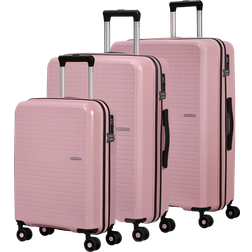 American Tourister Summer Hit Luggage Set Blossom Pink