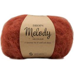 Drops Design Melody Uni Colour Mursten 140m