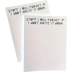 Shein Stuff I Will Forget Inspirational Sticky Notes 50pcs