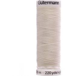 Gutermann Sew All Thread Light Cream (Shade 1) 200m