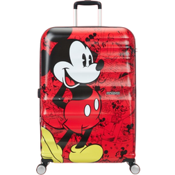 American Tourister Wavebreaker Disney Spinner 77cm - Mickey Comics Red