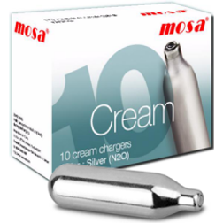 Mosa PureCharge Professional Cream Chargers Köksutrustning 10st