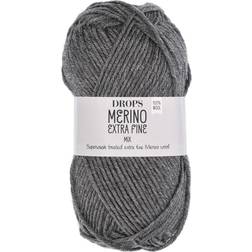 Drops Design Merino Extra Fine Mix Medium Grey 105m