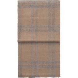 Elvang Check Plaid Tæppe Grå, Brun (190x130cm)