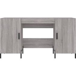 vidaXL 829562 Sonoma Grey Skrivebord 50x140cm