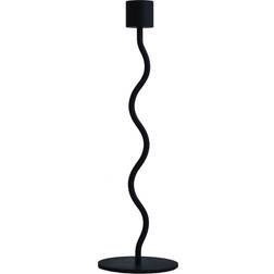 Cooee Design Curved Black Candlestick 10.2"