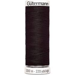 Gutermann Sew All Thread Dark Chocolate Brown (Shade 697) 200m