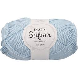 Drops Design Safran Uni Colour Powder Blue 160m