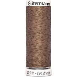 Gutermann Sew All Thread Light Liver Brown (Shade 454) 200m