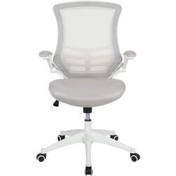Flash Furniture Kelista Light Gray/White Kontorsstol 104.8cm