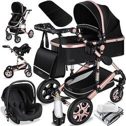 Kesser Loops 3 in 1 Black/Rose Gold (Duo) (Sistema di Viaggio)