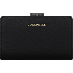 Coccinelle Metallic Soft Wallet - Black