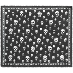 Alexander McQueen Women's Classic Silk Blend Skull Scarf - Black