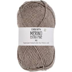 Drops Design Merino Extra Fine Mix Light Brown 105m