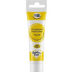 Rainbow Dust ProGel Concentrated Food Colour Yellow Konditorfarge