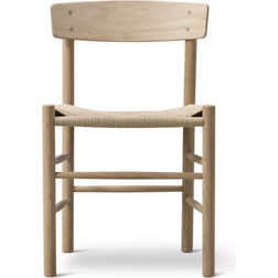 Fredericia Furniture J39 Mogensen Light Oak/Natural Paper Cord Köksstol 77cm