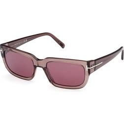 Tom Ford Ezra FT1075 45U - Shiny Light Brown