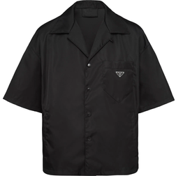 Prada Re-Nylon Short Sleeved Shirt - Black