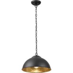 Endon Colman Black Pendant Lamp ∅ 34.5cm