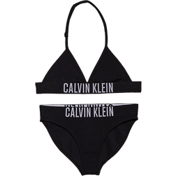 Calvin Klein Girl's Triangle Bikini Set Intense Power - Pvh Black (KY0KY00090BEH)