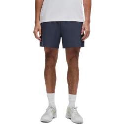 Lululemon Striped Mesh Tennis Short 5" - Club Blue