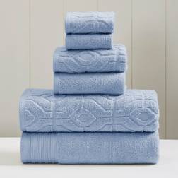 Modern Threads Diamond Gate Towel Blue (137.2x68.6cm)