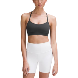 Lululemon Flow Y Bra Nulu Light Support A C Cups - Graphite Grey