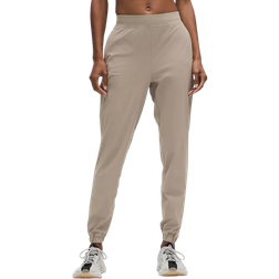 Lululemon Adapted State High Rise Jogger Short - Warm Ash Grey