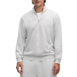 Lululemon Steady State Half Zip Sweater - Heathered Core Ultra Light Grey