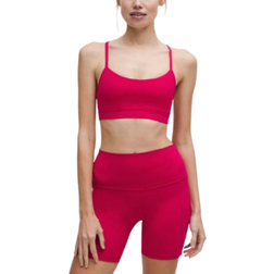 Lululemon Flow Y Bra Nulu Light Support A C Cups - Pink Dragonfruit