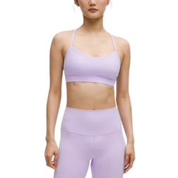 Lululemon Flow Y Bra Nulu Light Support A C Cups - Lavender Frost