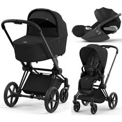 Cybex Priam Pakke Sepia Black Matt Black Plus