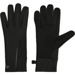 Lululemon Men's Fast & Free Fleece Running Gloves - Black