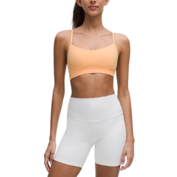 Lululemon Flow Y Bra Nulu Light Support - Rock Melon