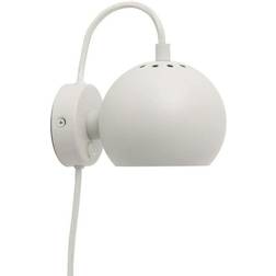 Frandsen Ball Magnet Matt White Vægarmatur ∅ 12cm
