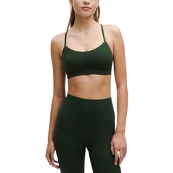 Lululemon Flow Y Bra Nulu Light Support A C Cups - Rainforest Green