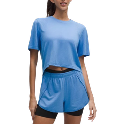 Lululemon Swiftly Crop Oversized Fit T-shirt - Pool Party