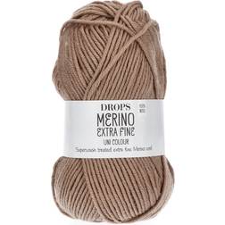 Drops Design Merino Extra Fine Uni Colour Double Latte 105m