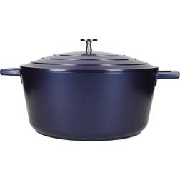 KitchenCraft MasterClass Blue with lid 5 L 28 cm