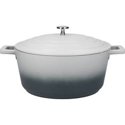 KitchenCraft MasterClass Ombre Grey with lid 5 L 28 cm