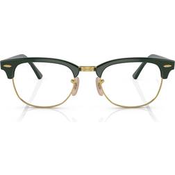 Ray-Ban Clubmaster RX5154 8233 Green On Gold