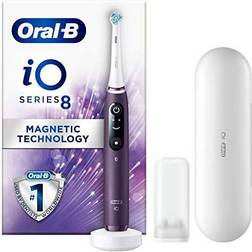 Oral-B iO8 Electric Toothbrush with Travel Case Purple