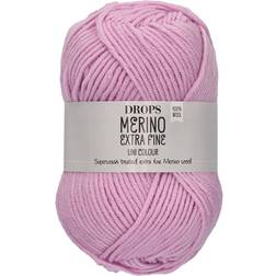 Drops Design Merino Extra Fine Uni Colour Light Pink 105m