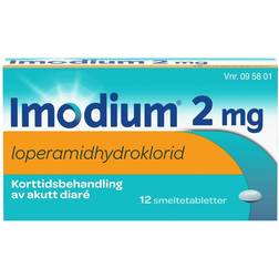 Imodium 2mg 12 st Tablett