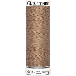Gutermann Sew All Thread Beige Brown (Shade 139) 200m