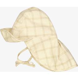 Wheat Albert Sunhat - Buttermilk Check