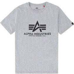 Alpha Industries Youth Basic Tee - Grey Heather