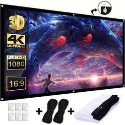 Shein 100 120 150 Inch Foldable Projector Screen