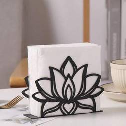 Shein Lotus Metal Desktop Towel Rack Napkin Holder